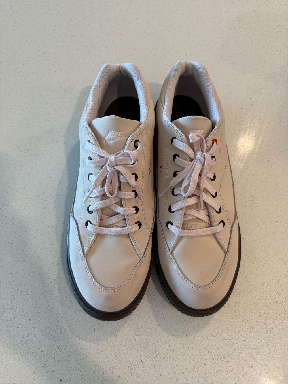 Nike Men’s Low-Top Sneakers in Light Pink and Brown Trim (Nike GTS 97)